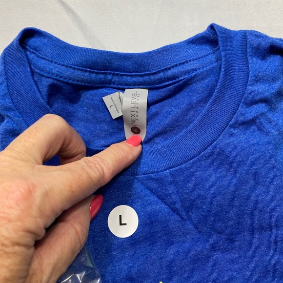 Your Faith Can Move Mountains Short Sleeve Tee Shirt size L - Picture 3 of 5